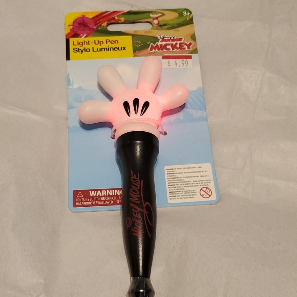 Light up Disney Mickey pen
